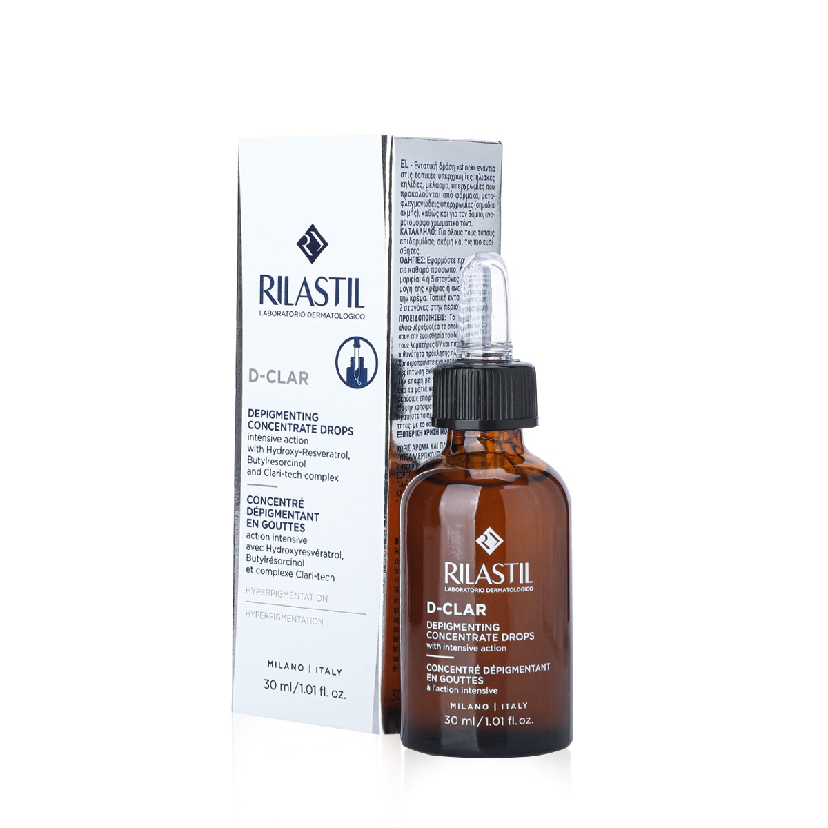 Rilastil D-Clar Depigmenting Concentrate Drops - 30ml