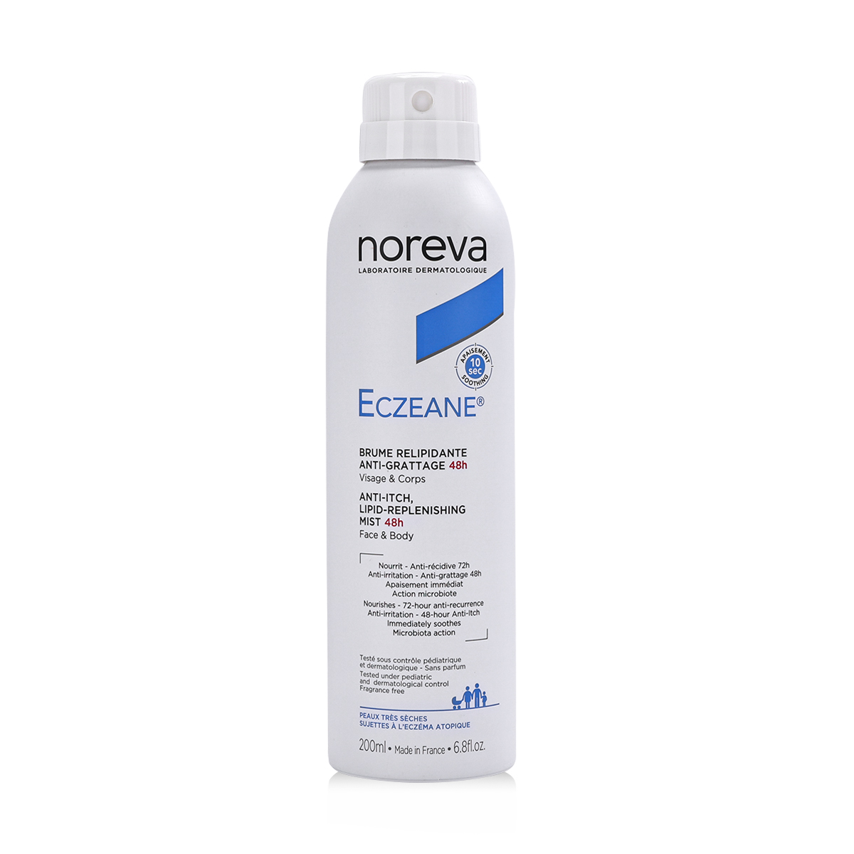 Noreva Laboratoire Eczeane Anti-Itch Lipid-Replenishing Mist 48h - 200ml