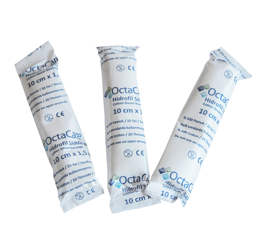Octacare Cotton Gauze Bandage 10cmx10m 1pc-