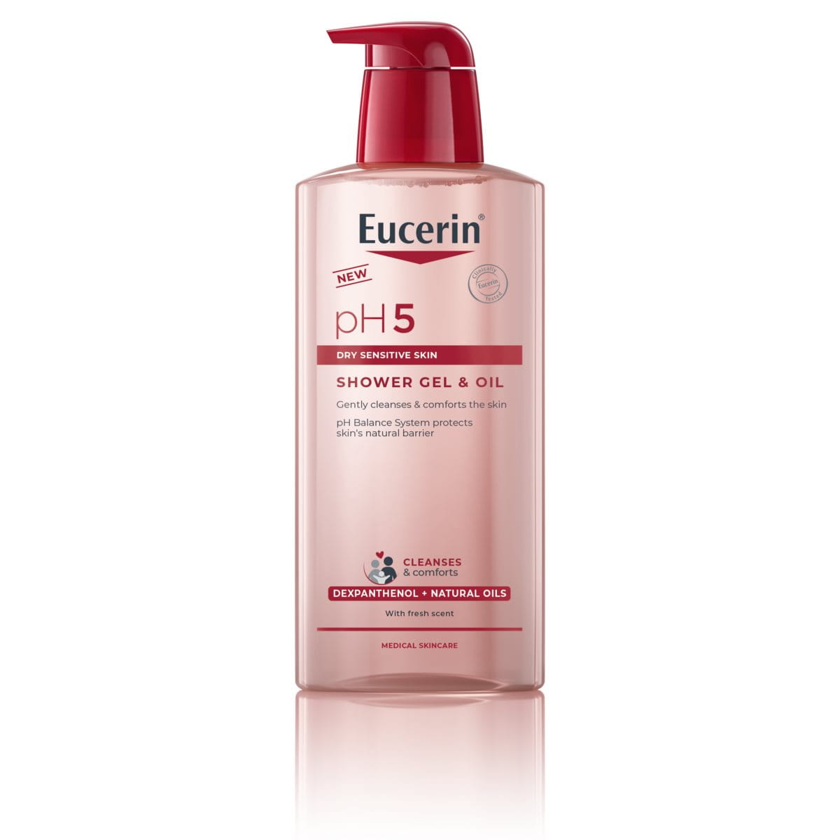 Eucerin Ph5 Dry Sensitive Skin Shower Gel & Oil 400ml