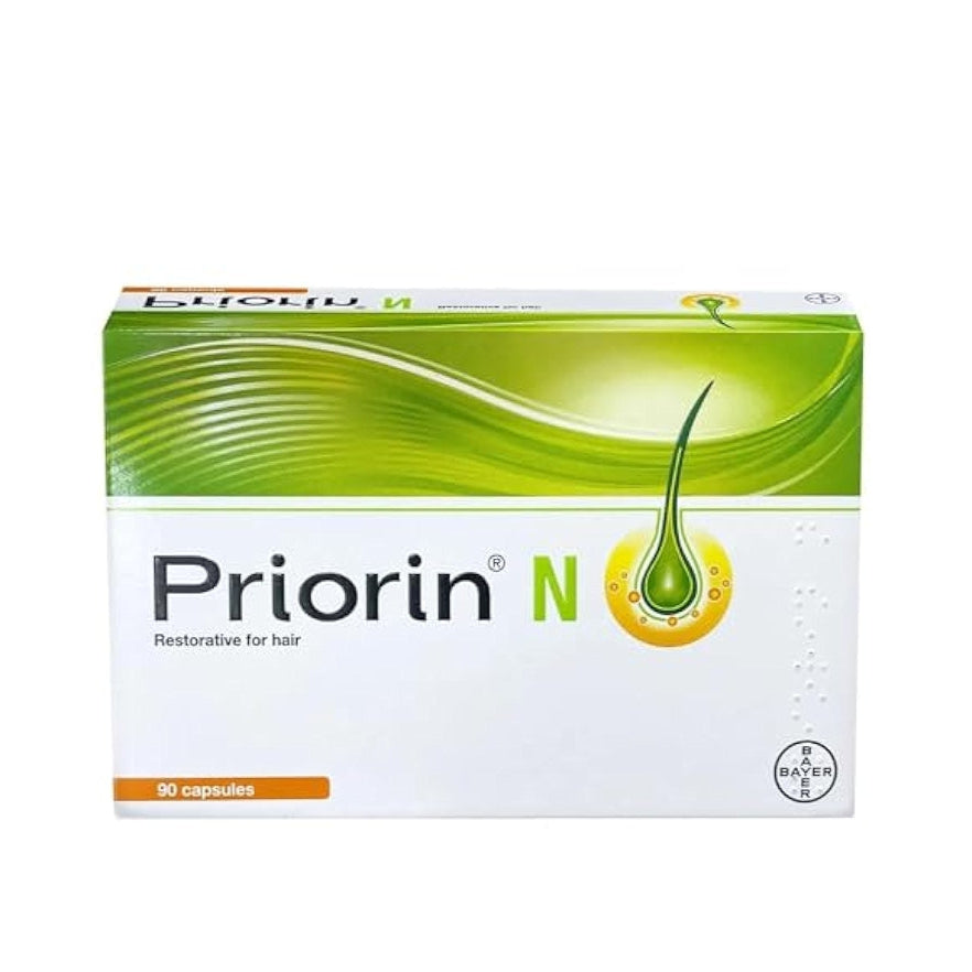 Priorin N Hair Growth & Strength Bundle 90 Capsules + 50ml Liquid Formula