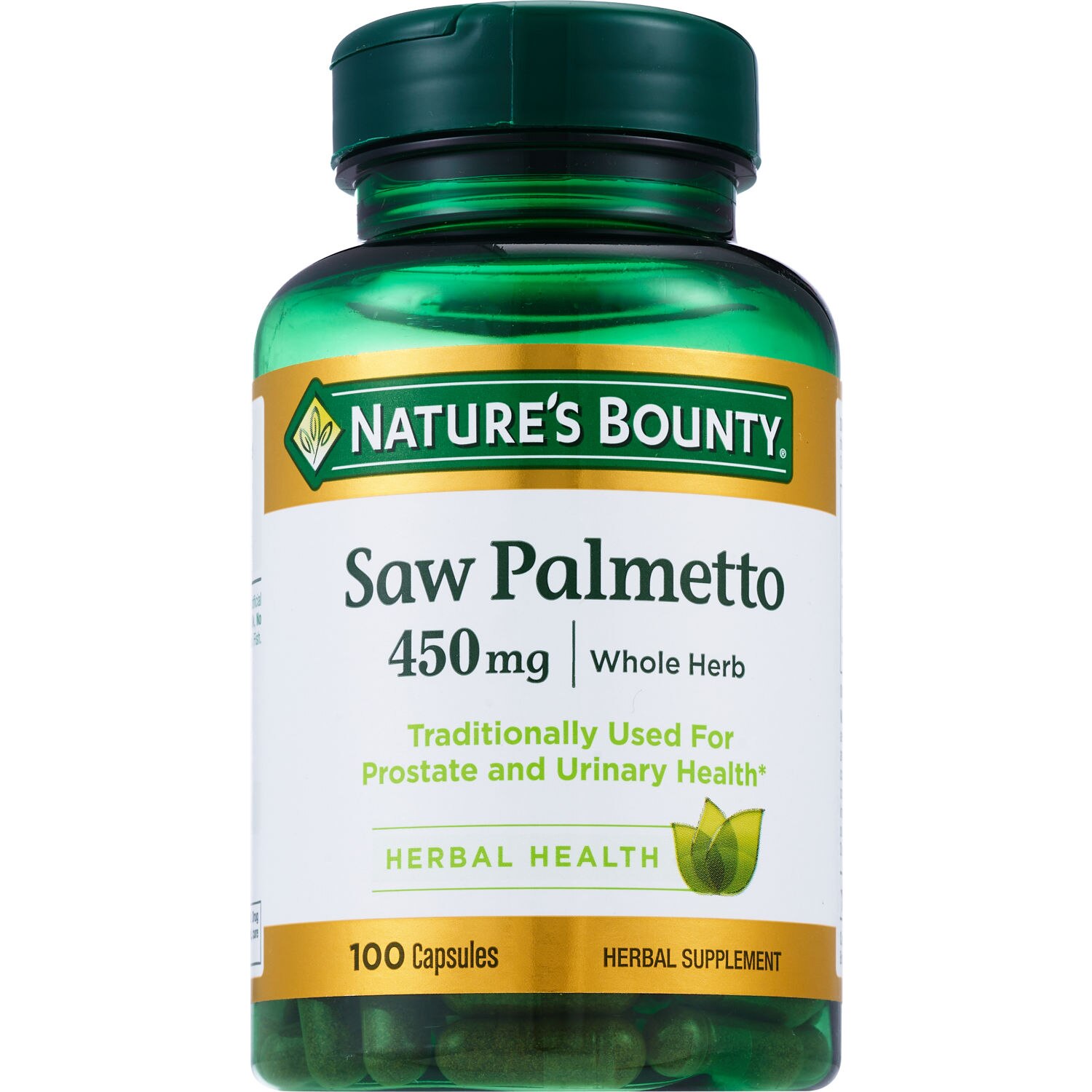 Nature's Bounty Saw Palmetto 450mg 100caps