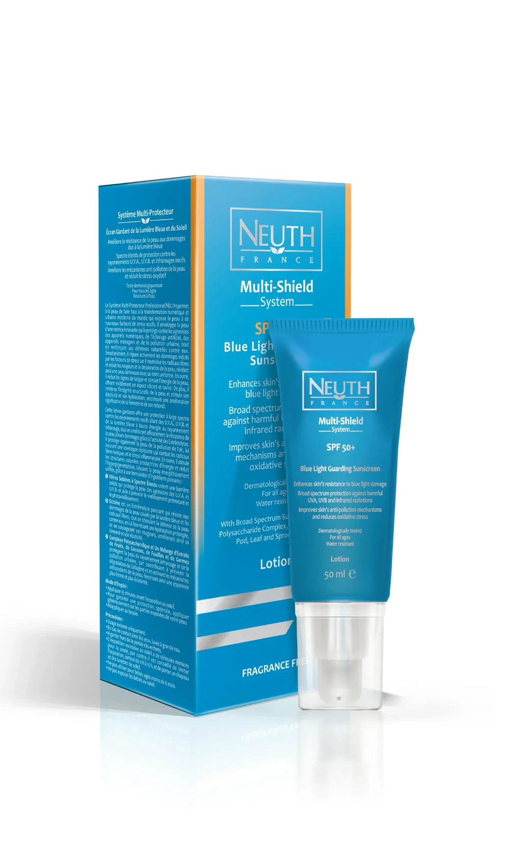 Neuth Blue Light Guarding Sunscreen lotion 50ml. SPF 50+