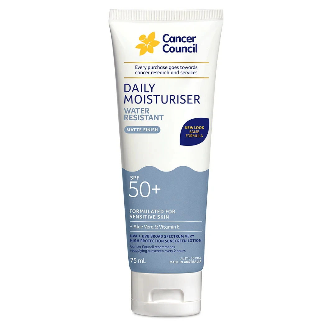 Cancer Council Day Wear Moisturiser Invisible WR 50+ 75ml