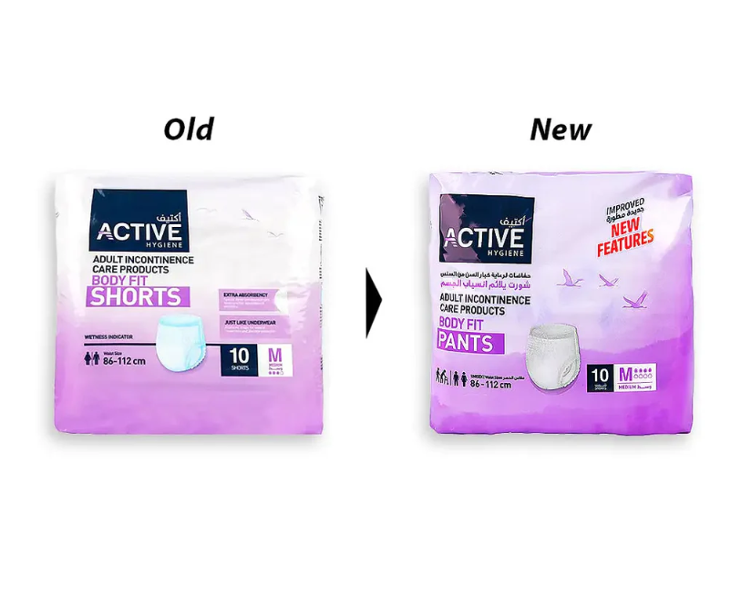 Active Hygiene Adult Body Fits Pants Size Medium ? 10 Shorts