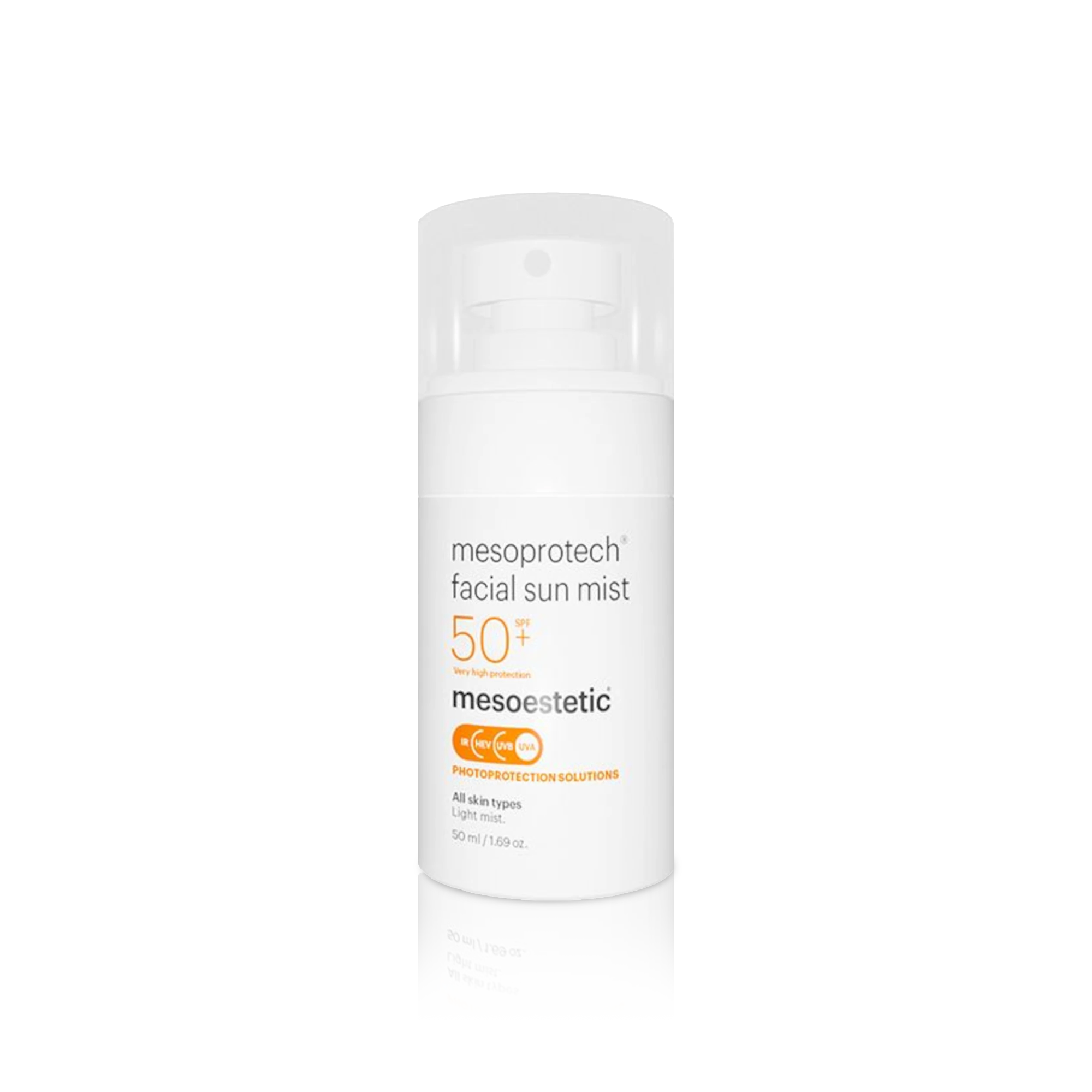Mesoestetic Mesoprotech Anti-Ageing Facial Sun Mist SPF50+