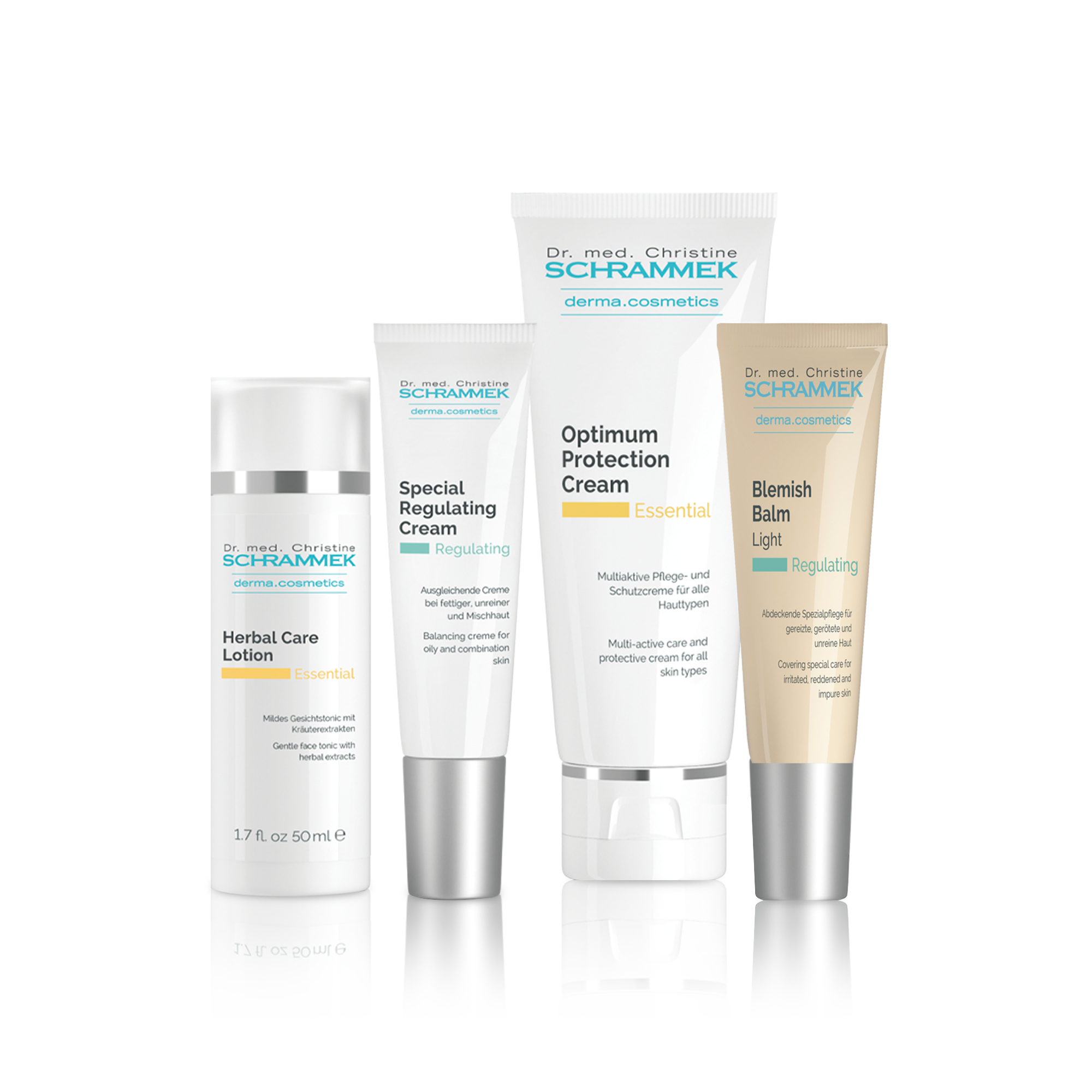 Dr. Med Schrammek Green Peel Home Care Regulating Set Light