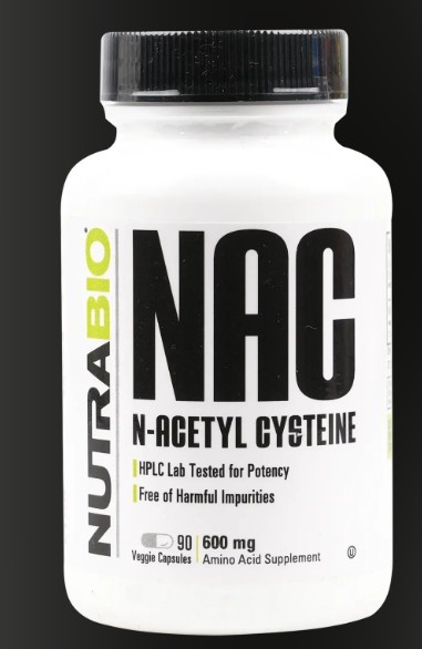 Nutrabio Nac N-Acetyl Cysteine 600mg 90caps