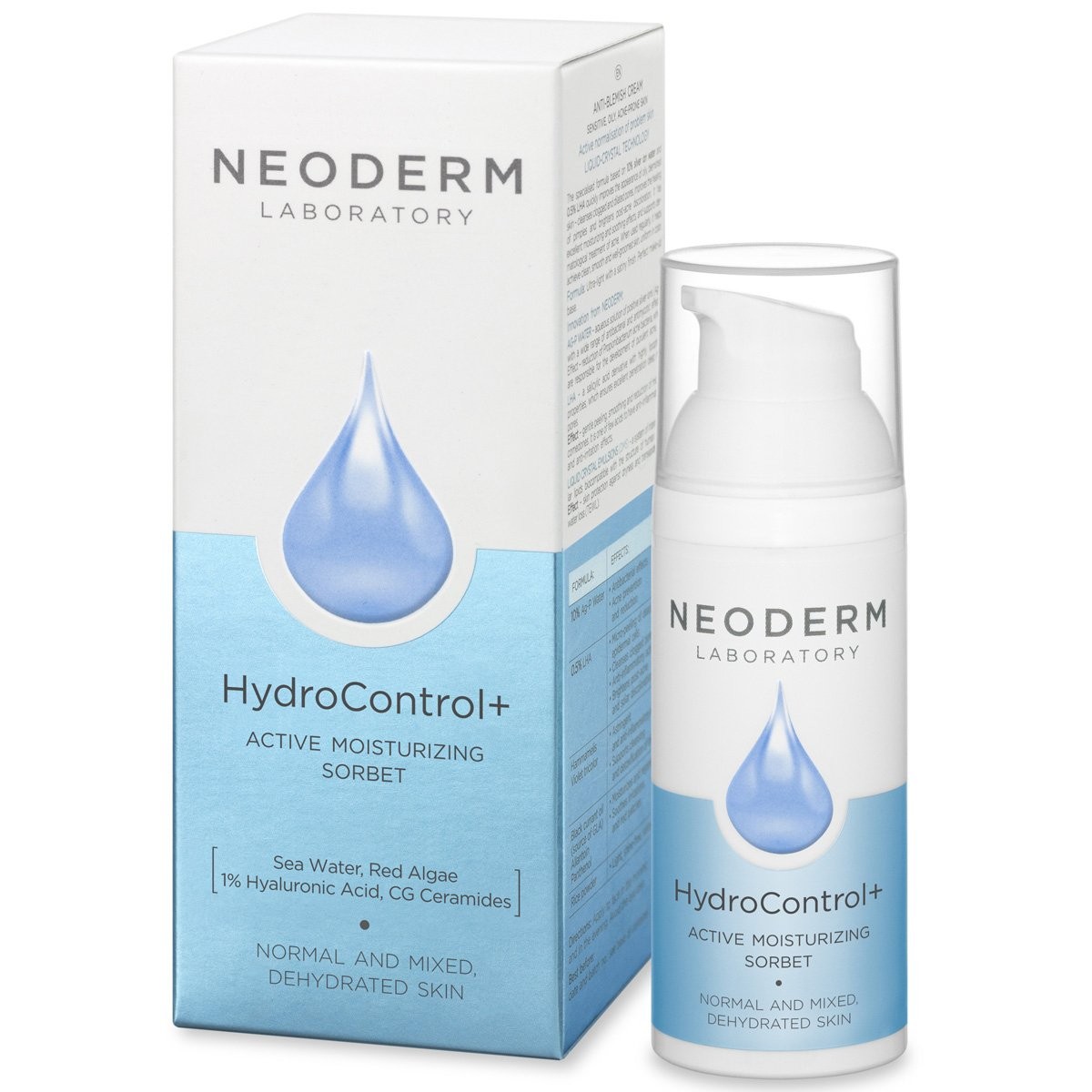 Neoderm HydroControl Active Moisturising Sorbet Dry Mixed Dehydrated Skin 50