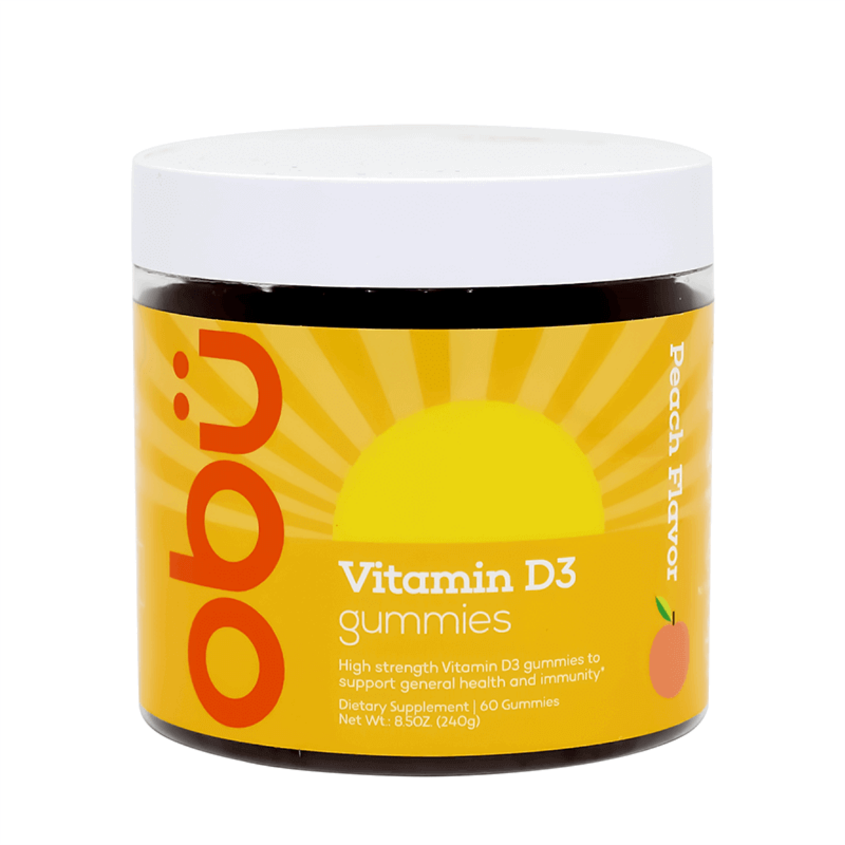 OBU Vitamin D3 - 60 Gummies