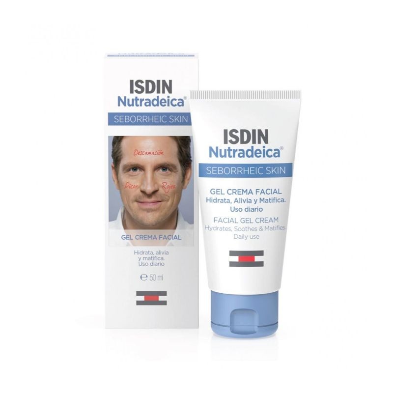 Isdin Nutradeica Seborrheic Skin Facial Gel Cream 50ml